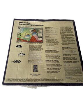 Aldus FreeHand 3.1 Software For Macintosh In Original Sealed Box Graphics
